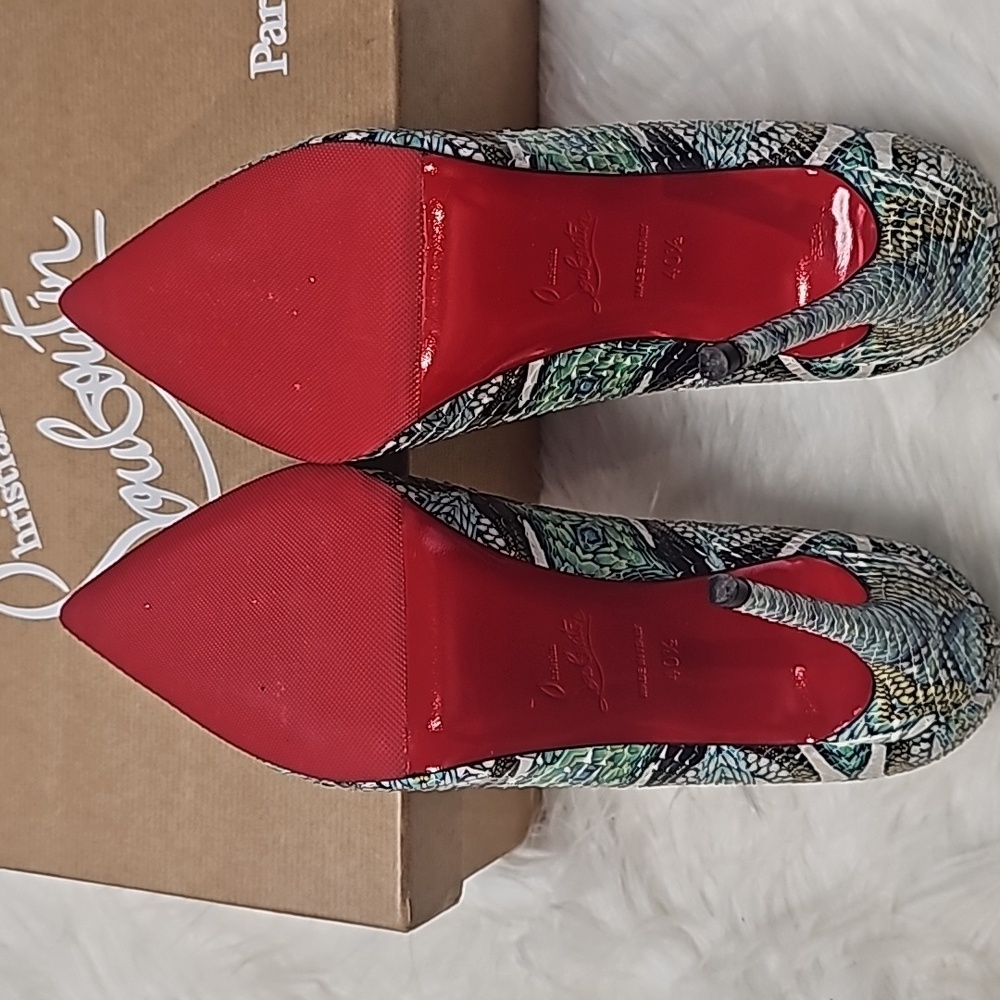 Christian louboutin python heels - Picture 3 of 8
